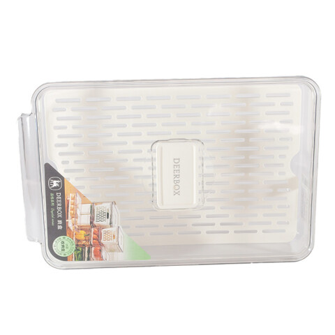 Contenedor acrílico transparente con escurridor 32.5 Contenedor Acrílico Transparente Con Escurridor 32.5