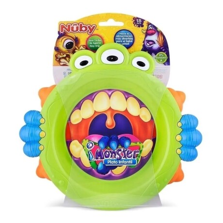 Plato para Alimentos Nuby para Bebes Monster 001