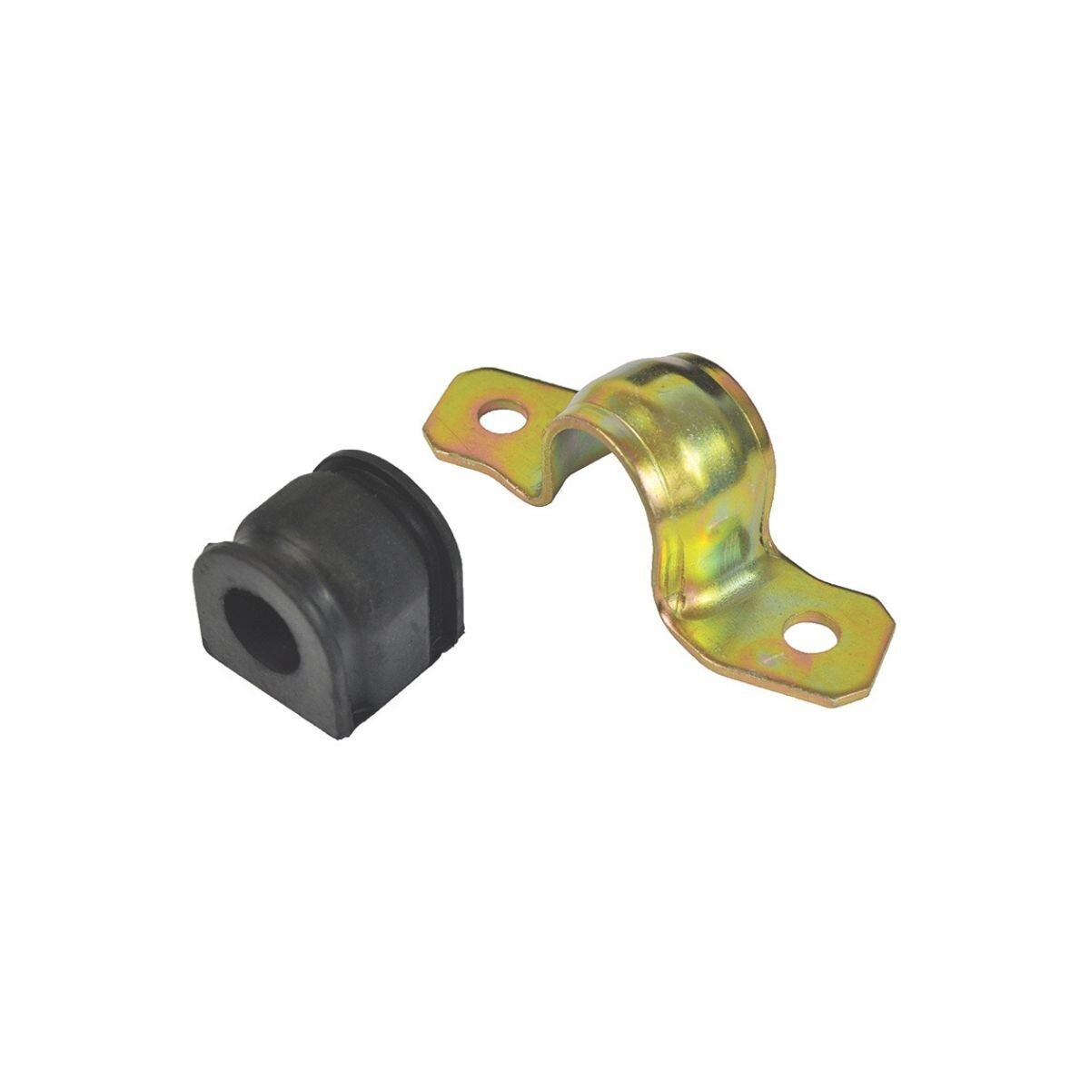 KIT DE GOMA + ABRAZADERA SUSPENSION DELANTERA IZQUIERDA 18MM (IZQUIERDO) 