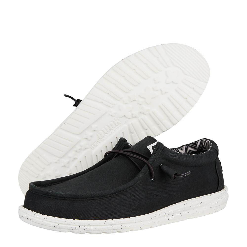 Wally Stretch Canvas - Hombre Black/White