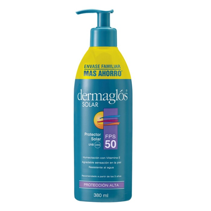 DERMAGLOS SOLAR FPS 50 EMULS. FRASCO X 3 única