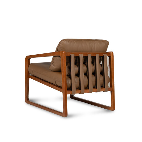 Butaca Donatella - Cuero Natural 1016 (Brown)
