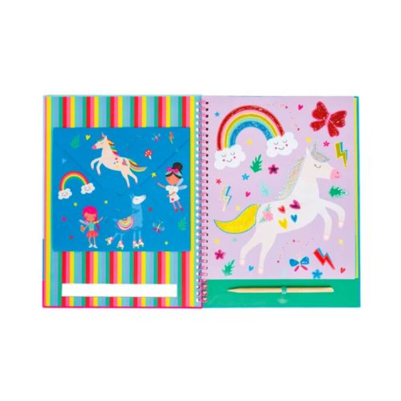 Libro encuadernado para intervenir Floss y Rock - Hadas Libro Encuadernado Para Intervenir Floss Y Rock - Hadas