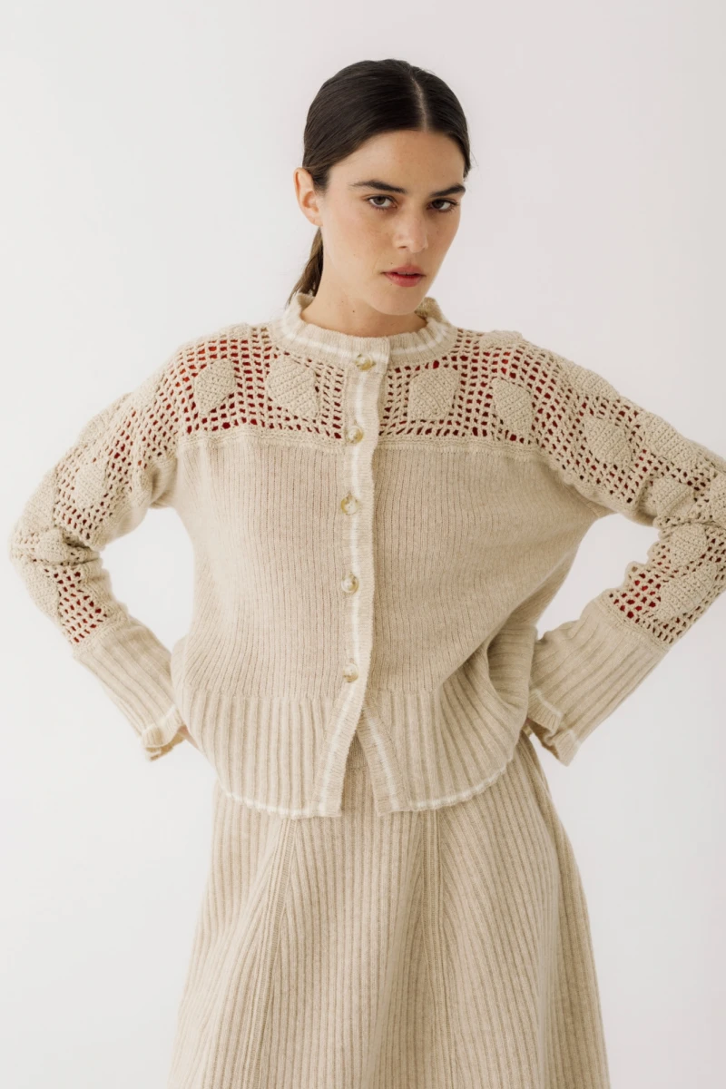 Saco Cute - Beige 