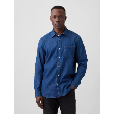 INTL EXCL LS STANDARD 1PKT DARK WASH