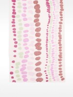 Pañuelo Estampado Con Lino violeta