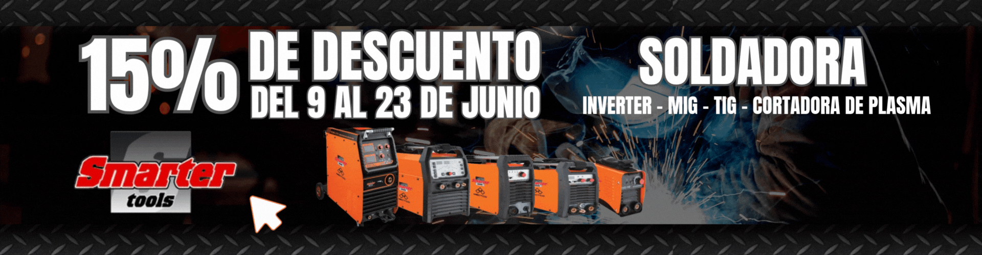 15% DESCUENTO EN SOLDADORES SMARTER