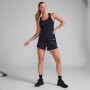 Aero Singlet - Mujer Black/silver Reflective