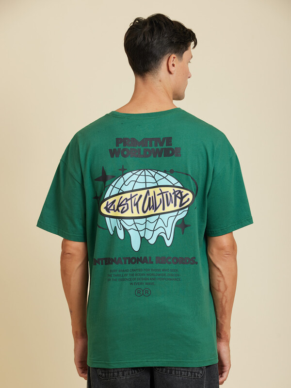 T-SHIRT PRIMI RUSTY Verde