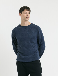 470413 SWEATER HARRINGTON URBAN Azul Melange