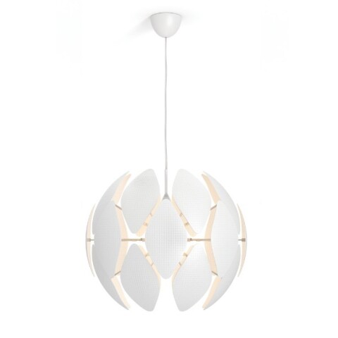 COLGANTE "CHIFFON" 60W BLANCO COLGANTE "CHIFFON" 60W BLANCO