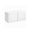 Mueble de baño suspendido BLISS Blanco 80 cm sin bacha Mueble De Baño Suspendido Bliss Blanco 80 Cm Sin Bacha