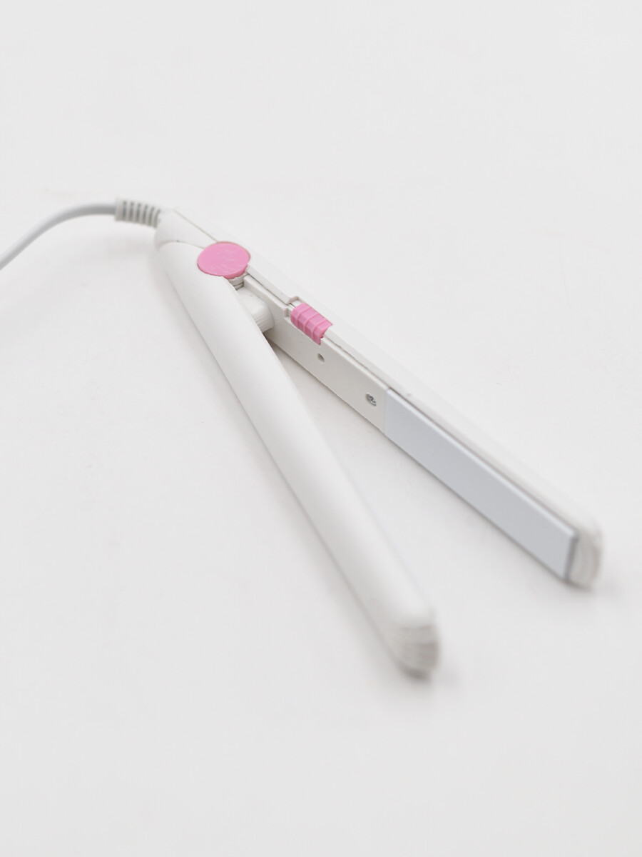 PLANCHITA MINI PARA CABELLO - BLANCO 