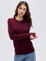 Sweater Tiral Cereza Oscuro