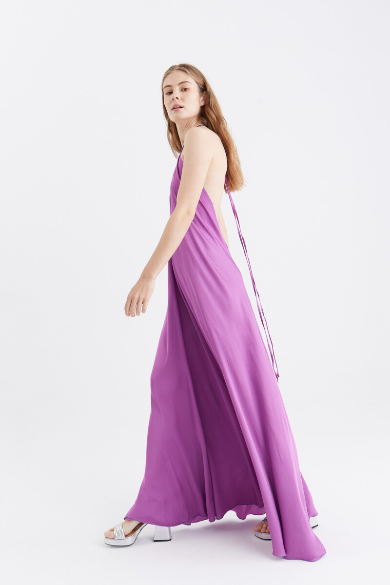Vestido Becrux violeta