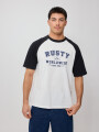 T-SHIRT ERNEUS RUSTY Negro