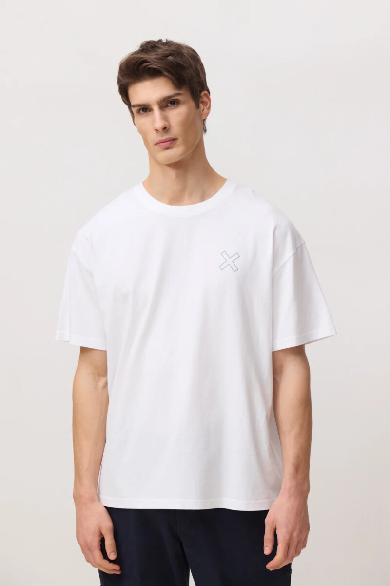 WHITE REEF TEE Blanco