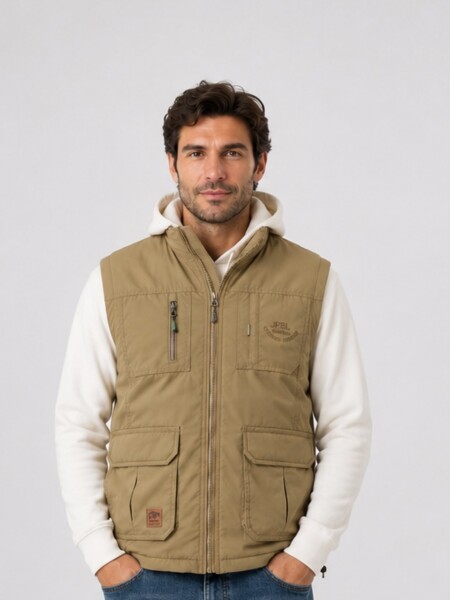 CHALECO OXX GI26-38 CAMEL