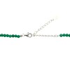 Conjunto collar de Ágata verde y perla barroca - Plata 925 - Piedra Ágata verde y perla - CJ3083 Conpiedra
