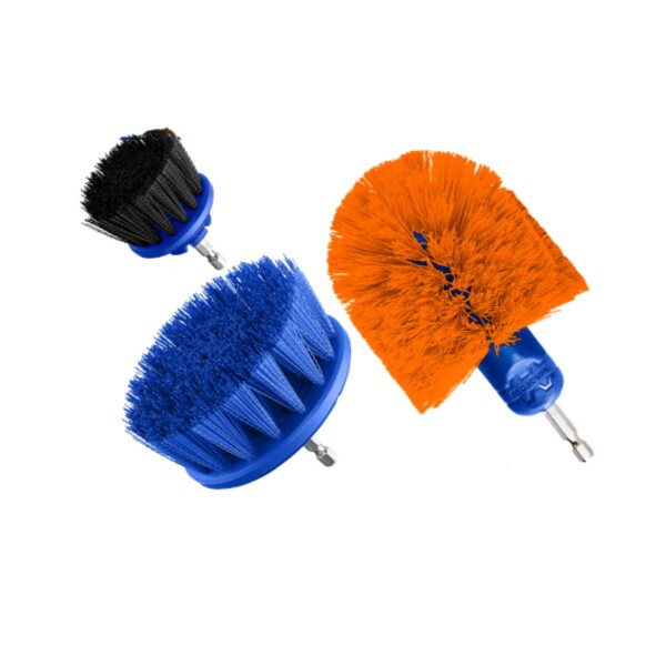 SET X3 CEPILLOS MULTIUSO PARA ATORNILLADOR WADFOW Set X3 Cepillos Multiuso Para Atornillador Wadfow