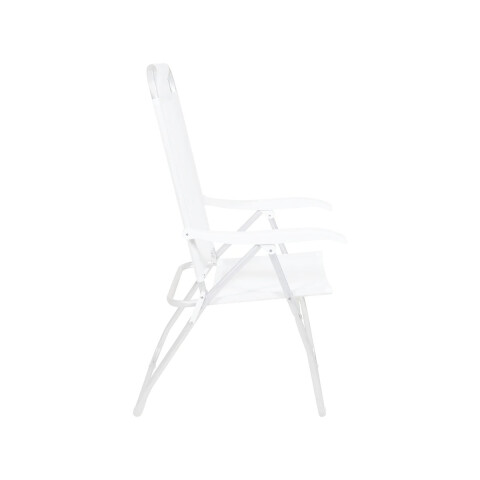 Silla Plegable de Aluminio 4 Posición Blanco