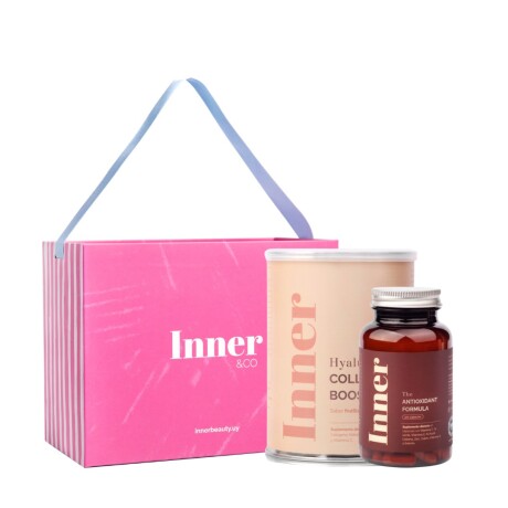 Hyaluronic Collagen Booster 300g + The Antioxidant Formula KIT INNER BOX Hyaluronic Collagen Booster 300g + The Antioxidant Formula KIT INNER BOX