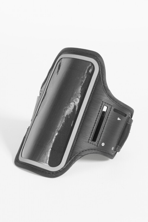 Porta celular para brazo negro