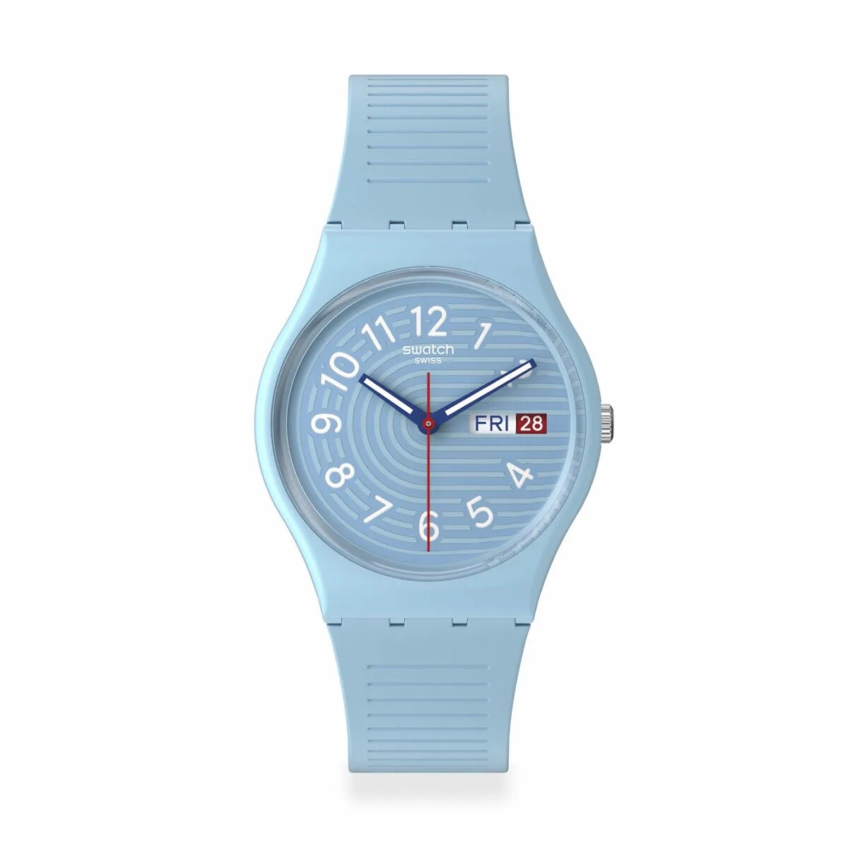 Reloj Swatch So28s704 Trendy Lines In The Sky De Silicona 