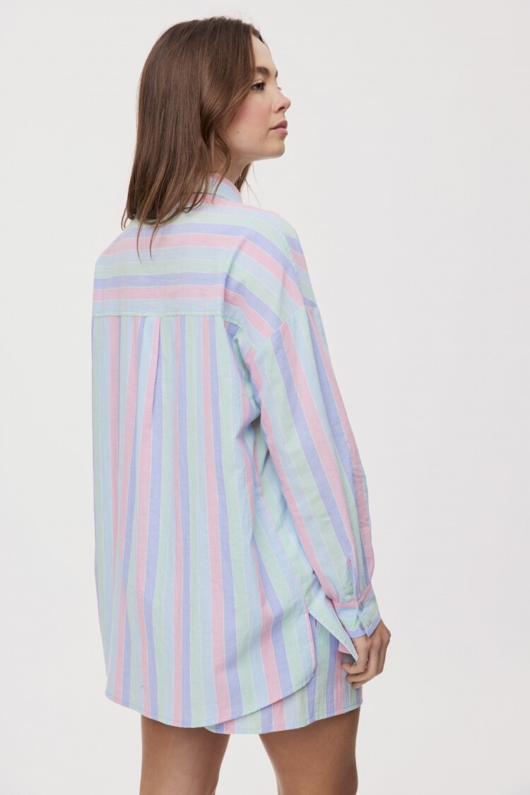 CAMISA CAPRI Celeste