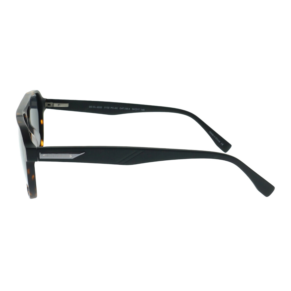 Lentes De Sol Policarbonato Chilli Beans Ejecutivo Negro/Marrón