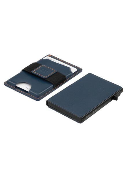 MAGSAFE METAL WALLET BLUE ORANGE