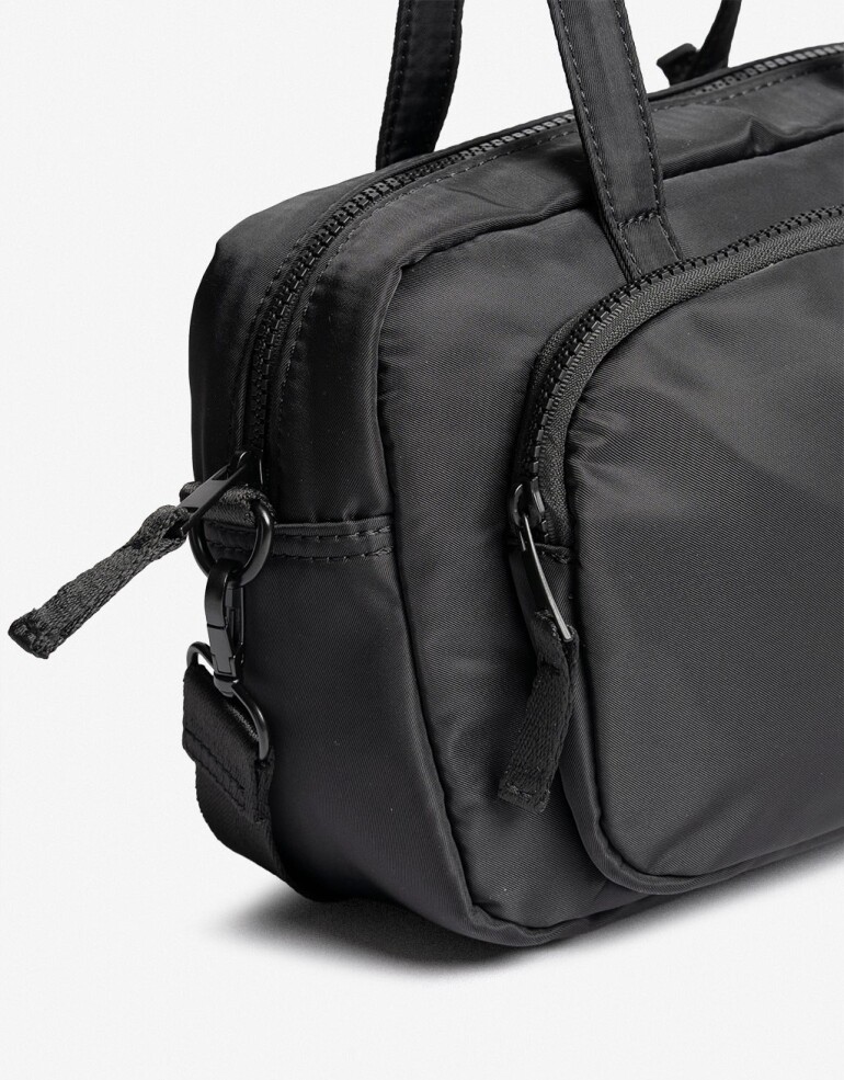Bowling Nylon Cartera Bowling De Nylon - Negro