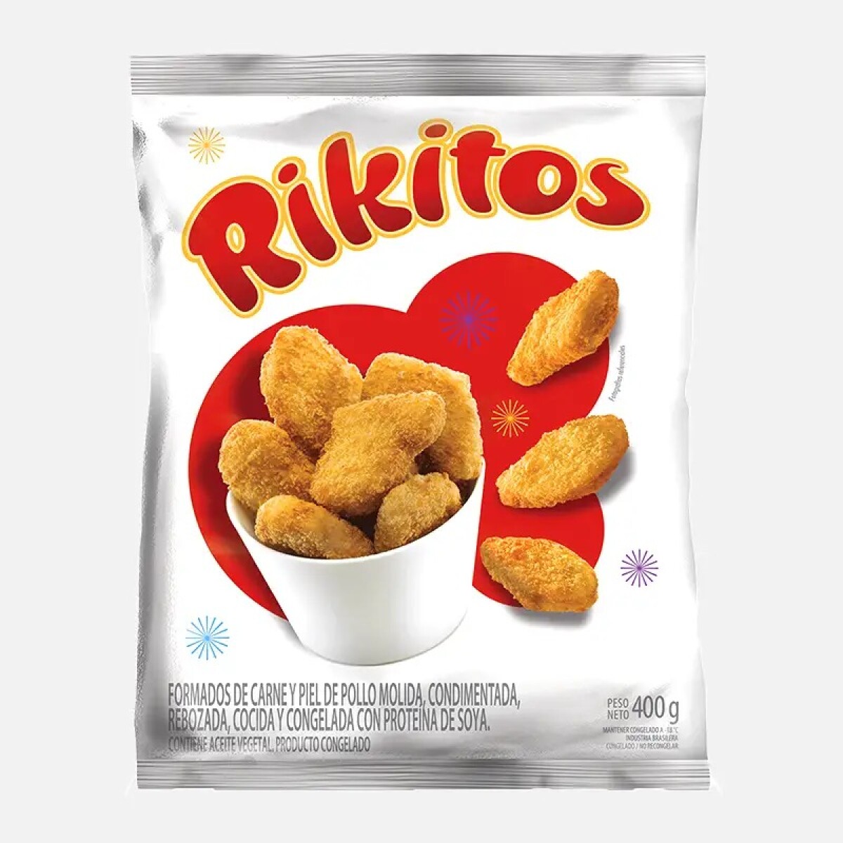 NUGGETS RIKITOS 400G 
