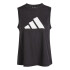 Musculosa de Mujer Adidas TR Negro - Blanco