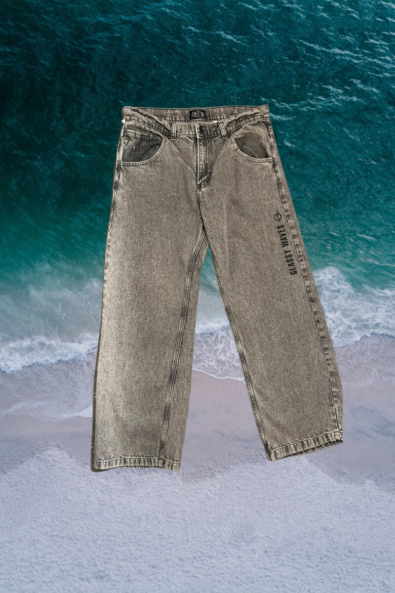 Pantalon Denim Pulpo / Negro U