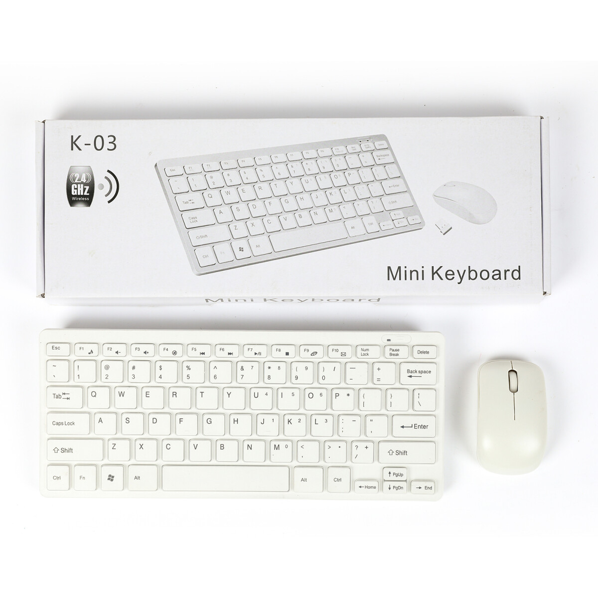 COMBO MINITEC+ MOUSE INALAMBRICO K-03