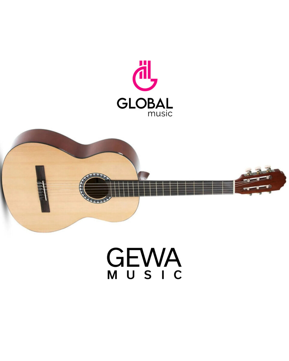 PURE GEWA Guitarra Clásica 4/4 natural 