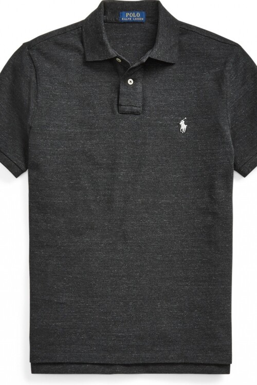 Remera Polo Ralph Lauren Negro Melange
