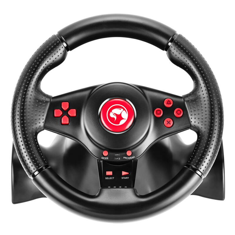 Volante Gaming Marvo Multiplataforma 180º Vibración Volante Gaming Marvo Multiplataforma 180º Vibración