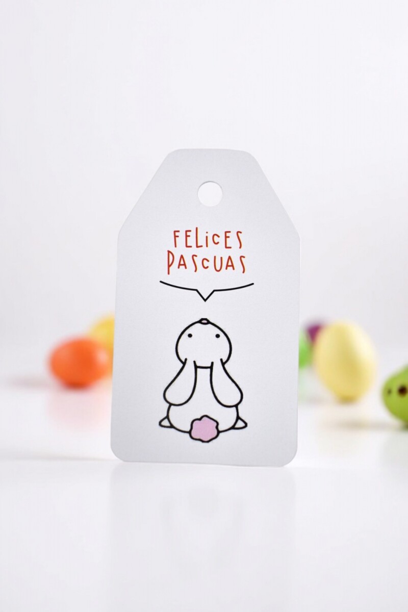 Tag pascua 5x8,5. - DISEÑO 4 