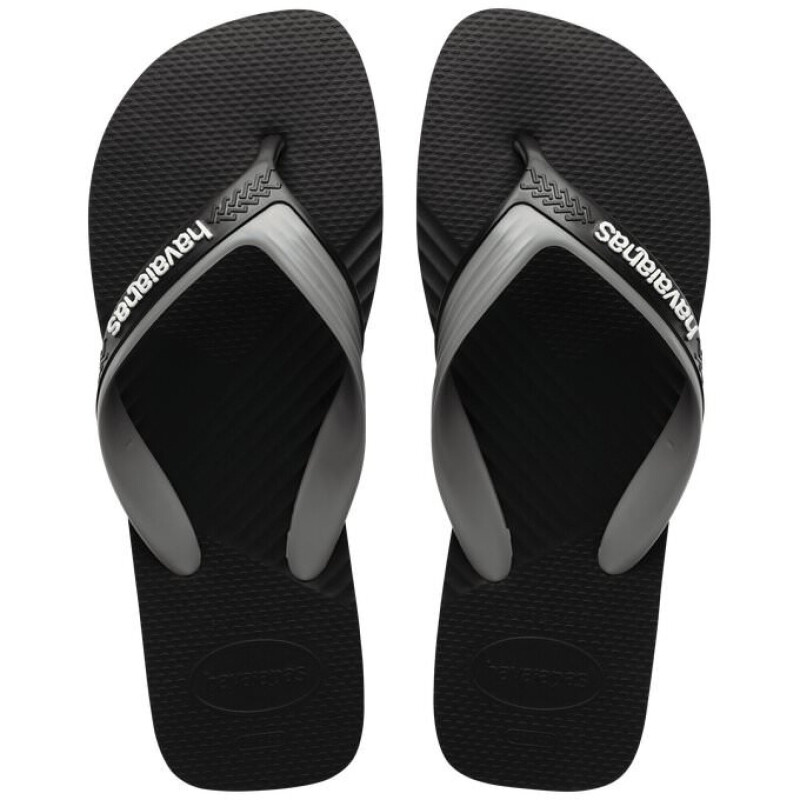 Sandalias de Hombre Havaianas Dual Negro - Gris Acero