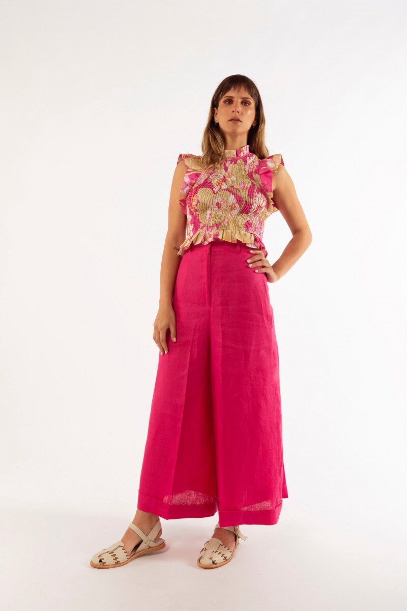 PANTALON ELEFANT LONG SS24 Fucsia