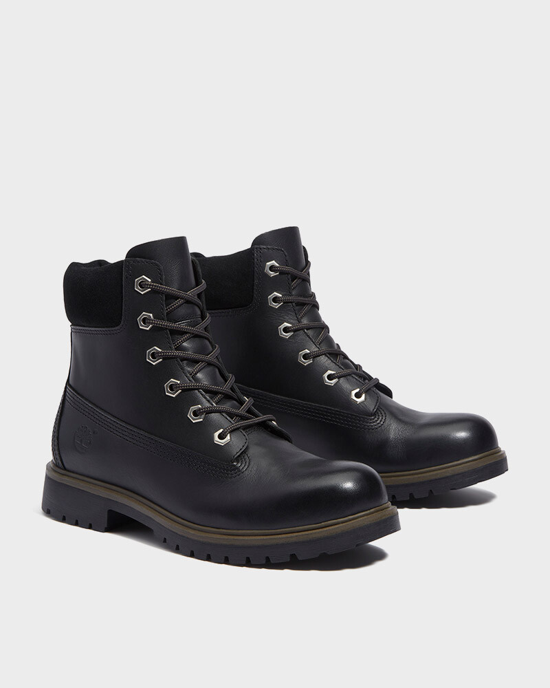Botas Timberland Premium 6 Inch Waterproof Mujer Black Full Grain