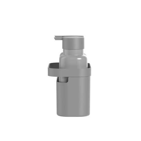 SET DISPENSADORES PLASTICO GRIS FLOW
