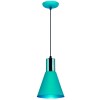 COLGANTE 1 LUZ ''OSTENDE'' E27 VERDE PASTEL COLGANTE 1 LUZ ''OSTENDE'' E27 VERDE PASTEL