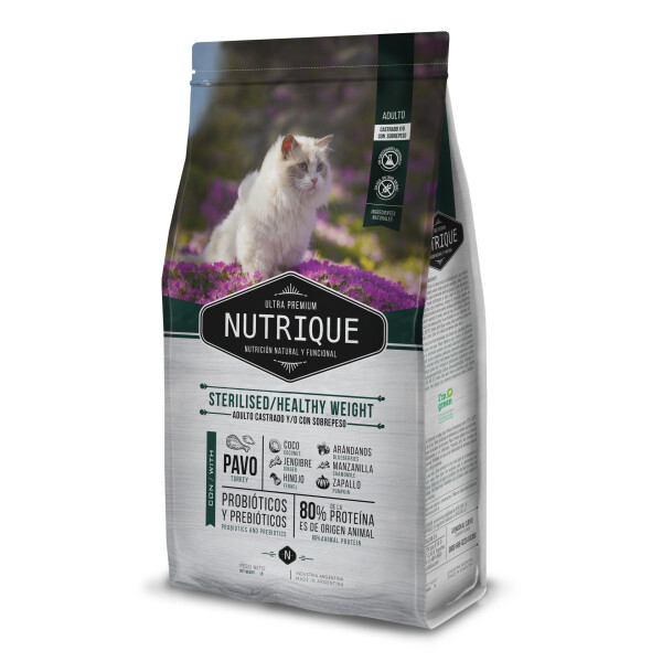 NUTRIQUE YOUNG ADULT CATSTERIL/H. WEIGHT X 2KG NUTRIQUE YOUNG ADULT CATSTERIL/H. WEIGHT X 2KG
