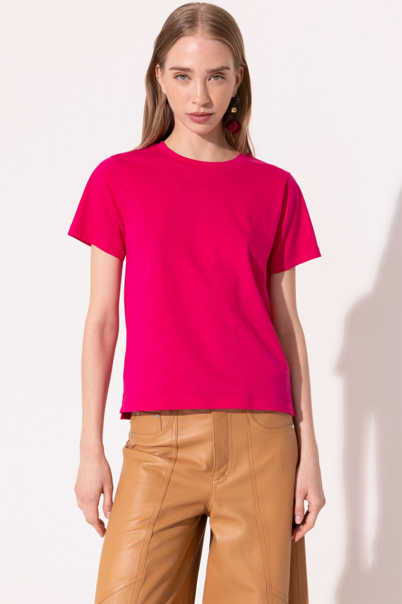 REMERA NICOLE Fucsia