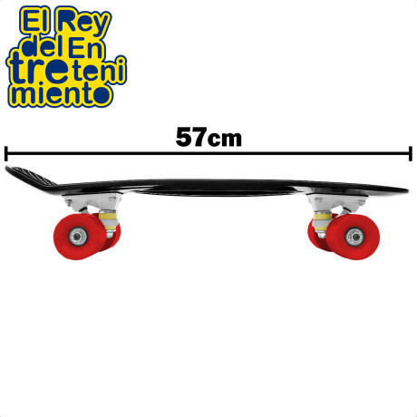 Skate Longboard Penny 57cm Patineta Aluminio + Bolso Negro-Estilo 2