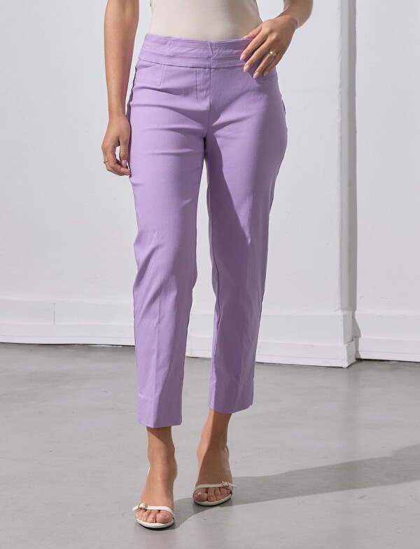 Pantalon Pull On LAVANDA
