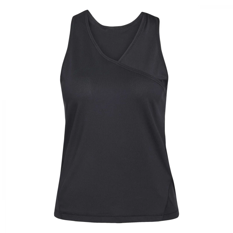 Remera Club Tennis Climacool V-Neck Tank Top de Mujer Negro